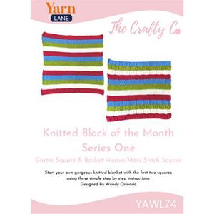 The Crafty Co Knitting Series One BOM Blanket Pattern