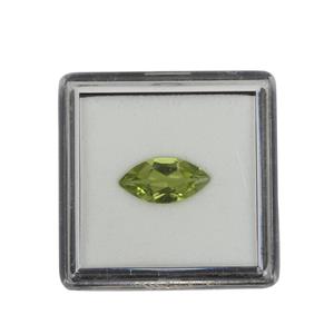 1.25cts Red Dragon Peridot Brilliant Marquise Approx 12x6mm (N)