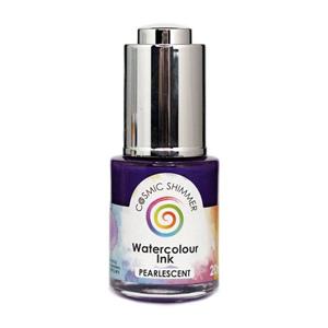 Cosmic Shimmer Pearlescent Watercolour Ink Purple Twilight 20ml