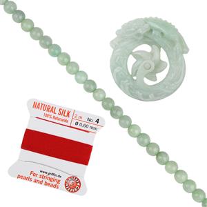 Type A Jadeite Carved Rotating Windmill Pendant Project With Downloadable Instructions By Debbie Kershaw