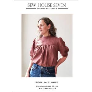 Regalia Blouse Pattern 00-20 by Sew House Seven