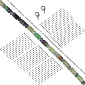 Fluorite Morse Code Bead Project With Instructions By Debbie Kershaw