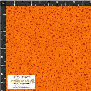 Stof Quilters Co-Ordinates Orange Fabric 0.5m