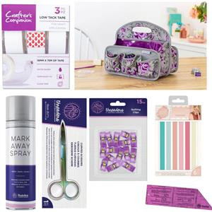Crafter's Companion Portable Tote & Soft Craft Essentials Collection 