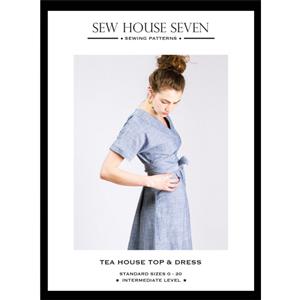 Tea House Top & Dress Pattern (Sizes 0-20) by Sew House Seven