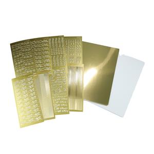 Personal Impressions Gold Card & Peel Off Gold Selection