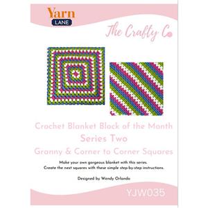 The Crafty Co Crochet Series Two BOM Blanket Pattern
