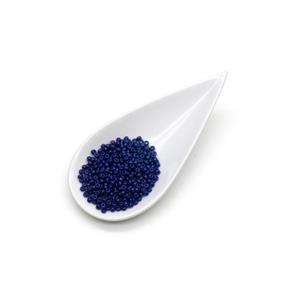 Miyuki Duracoat Opaque Navy Blue Seed Beads 8/0 (22GM/TB)