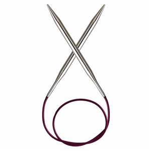 Nova Metal - Knitting Pins - Circular - Fixed - 80cm x 4.50mm
