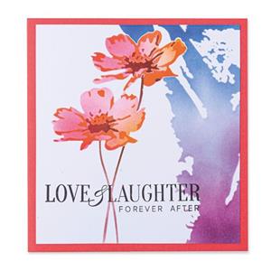 Layered Stencils 4PK Flowers by Olivia Rose