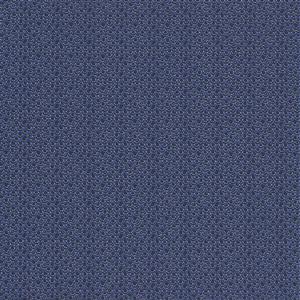 Alexandra Collection Stitched Scallop Navy Fabric 0.5m