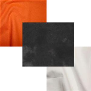 Orange, White & Black Mixer FQ Pack (3pcs)