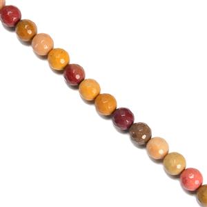 125 cts Mookite Faceted Rounds Approx 8mm, 36cm Strand