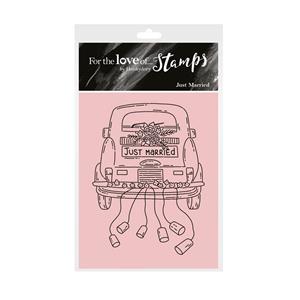 For the Love of Stamps - Just Married, A7 stamp set - Contains 1 stamp