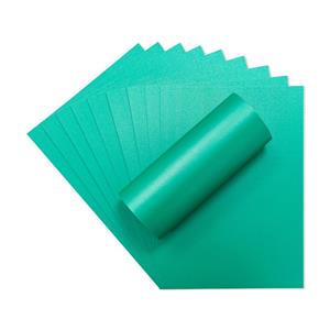 Crafters Companion Centura Pearl Single Colour A4 10 Sheet Pack - Xmas Green