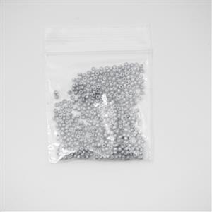 Miyuki Fancy Frosted Palest Grey Seed Beads 11/0 (5GM/TB)