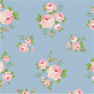 Tilda Sunday Brunch Collection Mille Sky Fabric 0.5m