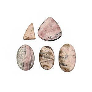 170cts Rhodochrosite Mixed Shape & Size (Pack of 3 to 7 Pcs)