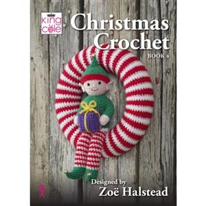 King Cole Christmas Crochet Pattern Book Four