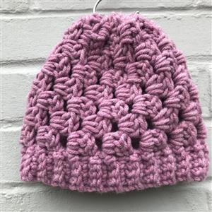 Adventures in Crafting Pink In Vogue Hat Crochet Kit