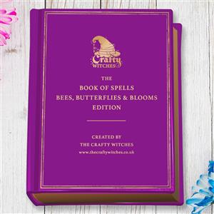 The Crafty Witches Book of Spells 2024 - Bees, Butterflies & Blooms HobbyMaker Exclusive