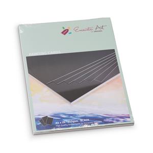 Encaustic Art - A4 Black Card (24)