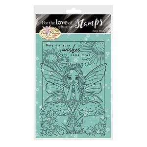 For the Love of Stamps - Fairy Wishes A6 Stamp Set, inc; 1 stamp, Usual £8.00