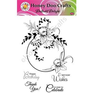 Honey Doo Crafts Daffodil Delight A5 Stamp Set