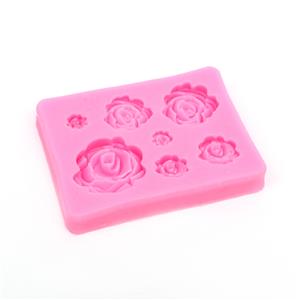 Rose Silicone Mould Approx 83x61x11mm