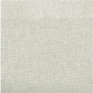 Recycled Crafty Linen Plain Silver Fabric 0.5m