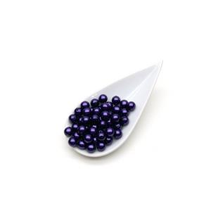 Preciosa Violet Glass Pearls, 8mm (50pcs)