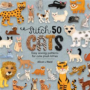 Stitch 50 Cats Book by Alison J Reid Signed