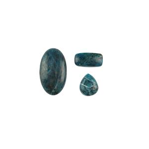 115cts Neon Apatite Cabochons