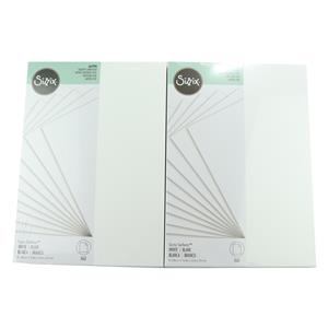 Double Trouble! 2x Sizzix Surfacez™ - Smooth Cardstock, 8 1/4
