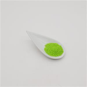 Miyuki Duracoat Opaque Dyed Neon Green Seed Beads 15/0 (8.2GM/TB)