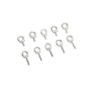 925 Sterling Silver Peg Bundle, Approx 3x5.5mm, 3x4mm (10pcs)