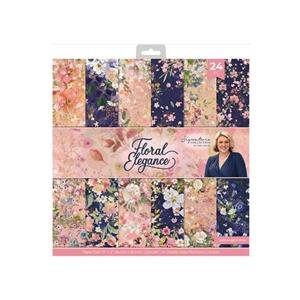 Sara Signature – Floral Elegance – 12” x 12” Paper Pad