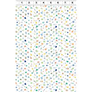 Anita Jeram What Friends Are For Collection Dots Multi Fabric 0.5m
