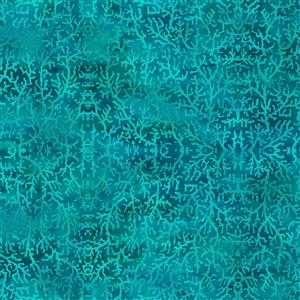 Jason Yenter Calypso II Mystic Aqua Fabric 0.5m