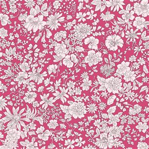 Liberty Emily Belle Jewel Tones Magenta Fabric 0.5m
