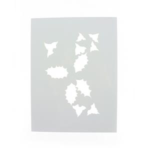 Creative Expressions Holly Berries Companion Colouring Stencil 6 in x 8 in