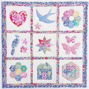 Alice Caroline Liberty Rainbow Mini Sampler Quilt Kit 