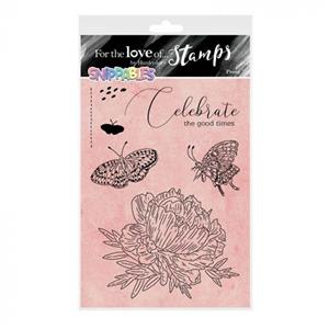 For the Love of Stamps - Floral Favourites - Peony