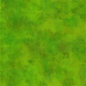 In The Beginning Jungle Friends Dit Dot Evolution Green Fabric 0.5m