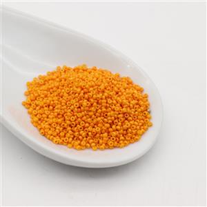 Miyuki Duracoat Opaque Dyed Orange 15/0 (8.2GM/TB)