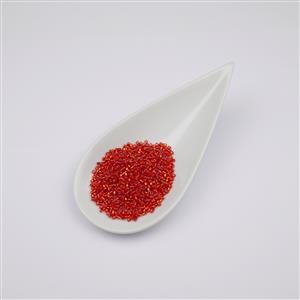 Miyuki Delica Silver Lined Red-Orange Beads 11/0 (7.2GM/TB)