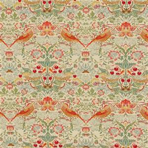 William Morris Strawberry Thief Linen Fabric 0.5m