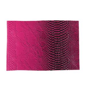 Synthetic-Leather Fuchsia Gloss 7x10.5in