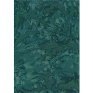Kingfisher Forest Green Batik Fabric 0.5m