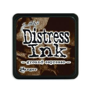 Distress Ink Pad Mini Ground Espresso